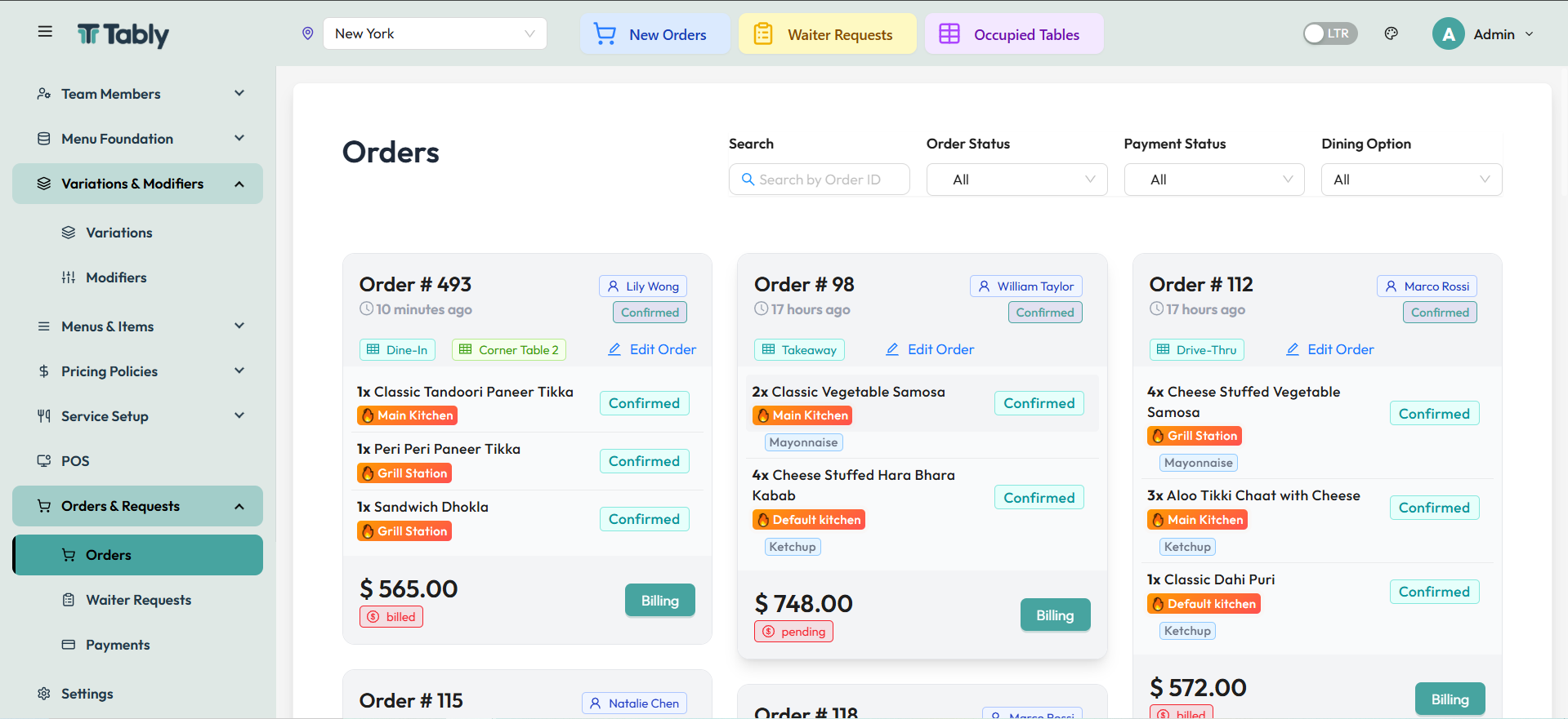 Order Management